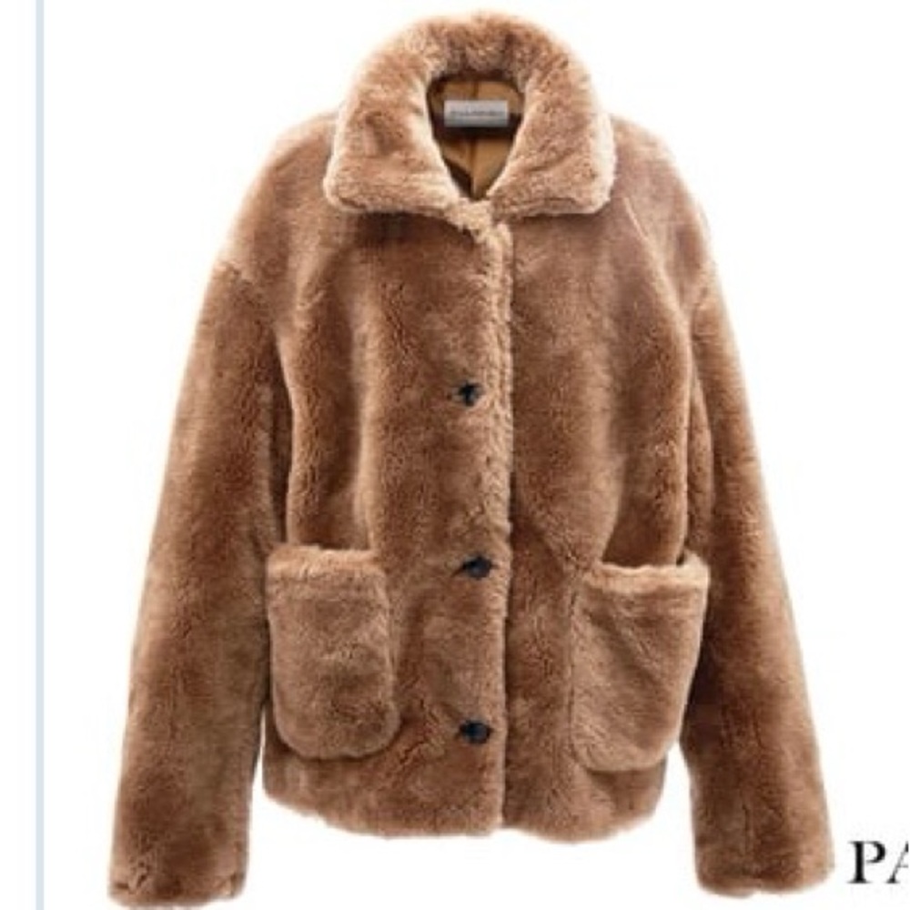 Palmero Alessia Alpaca Wool Jacket Sz M MSRP $1600 Like New